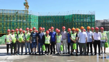 立信｜總工會高溫慰問錦程幼兒園項目